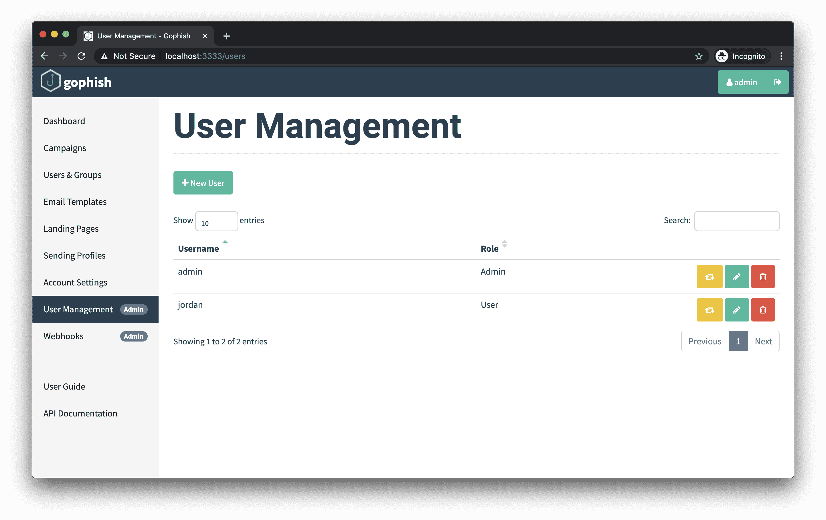 gophish/gophish-阿鬼
