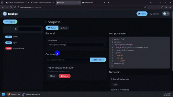 louislam/dockge-阿鬼