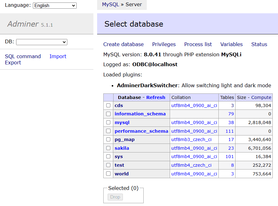 vrana/adminer-阿鬼